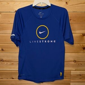 Nike Blue Dri-FIT LIVESTRONG T-Shirt